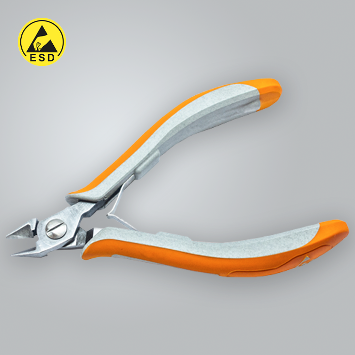 ESD Tapered Large Head Flush Cutter (G-HT-C7)