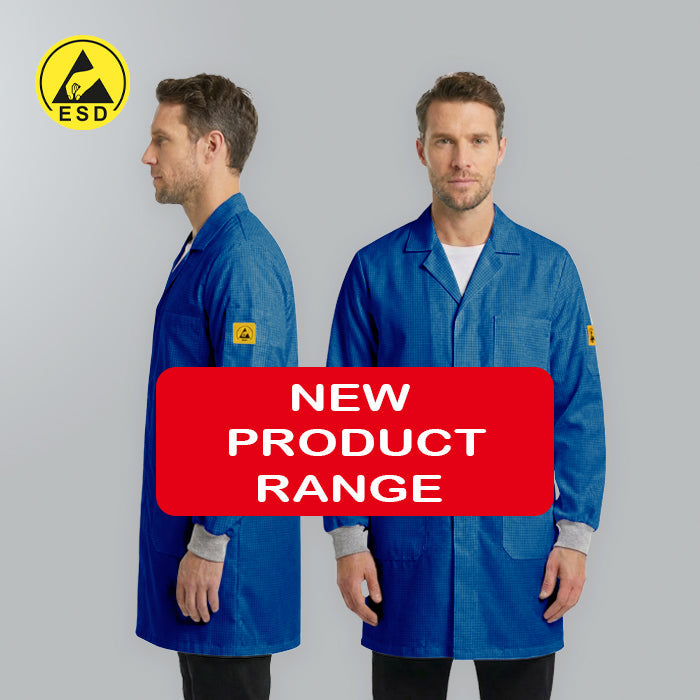 ESD Lab Coats with cuff (Unisex)