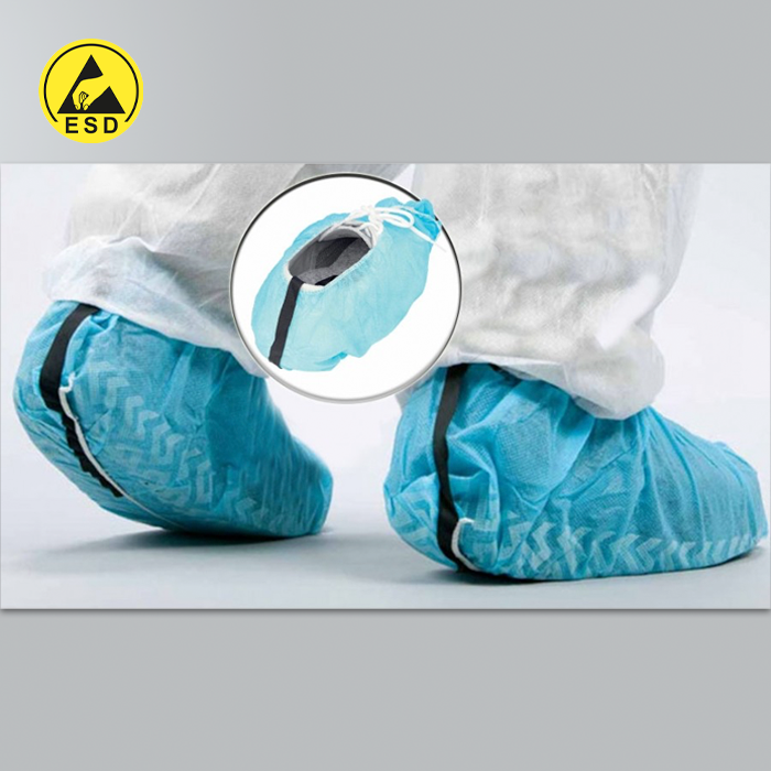 ESD Anti Slip Overshoes (Blue) 