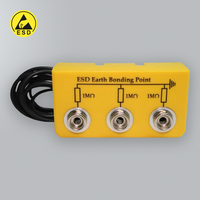 Earth Bonding Point 3 X 10mm Studs ESD