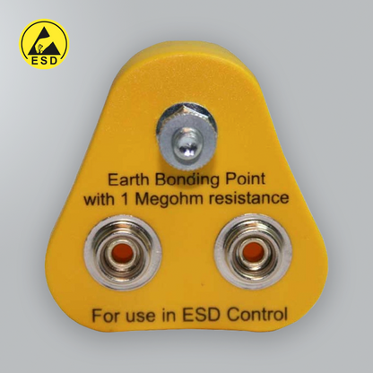 Earth Bonding Plug 2 X 10mm Studs 1 X M5 Post ESD