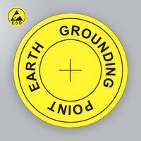 Étiquettes de point de mise à la terre (1 000/rouleau) ESD