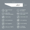 Craft Blades (Straight Edge, Rounded Tip) #10518 - Description