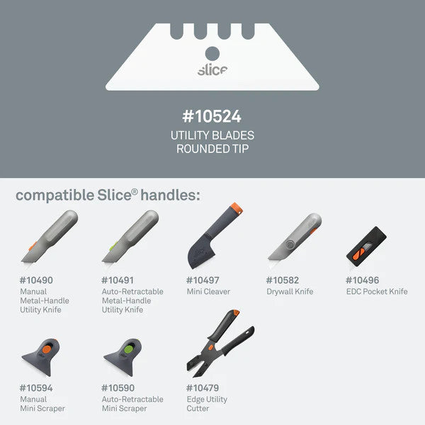 Utility Blades (Rounded) #10524 - Compatibility