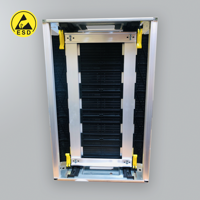 Esb Magazines Racks ESD PCB Magazine Rack 50 Slot 460x400x563mm | Automated Assembly ...