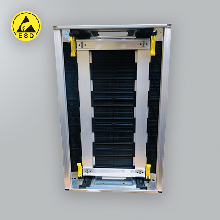 PCB Magazine Rack ESD front