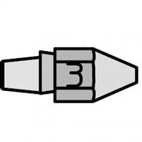 DX 113HM - Boquilla con transferencia térmica mejorada - Ø exterior 2,5 mm Ø interior 1,2 mm Longitud de boquilla 25 mm