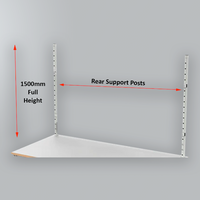 Poteaux de support arrière (1150 mm)