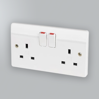 Extra Twin Switched 13Amp Socket