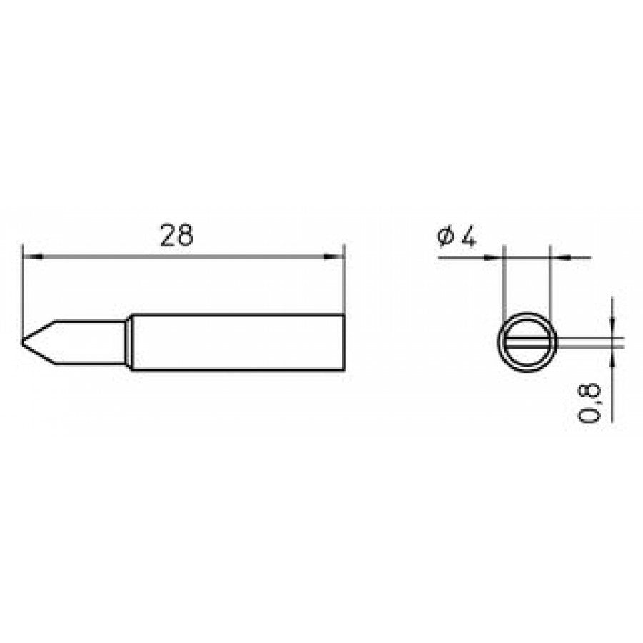 XNTD - Chisel tip