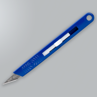 Swann-Morton Premium Retractaway Scalpel Handle and 5 x 10A Blades