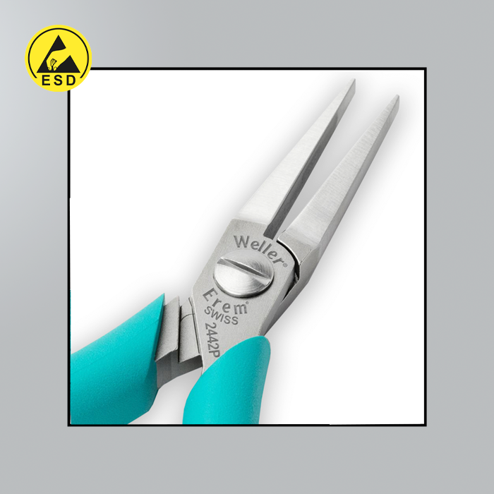 Erem 2442P MagicSense Flat Nose Pliers ESD (E-2442P)