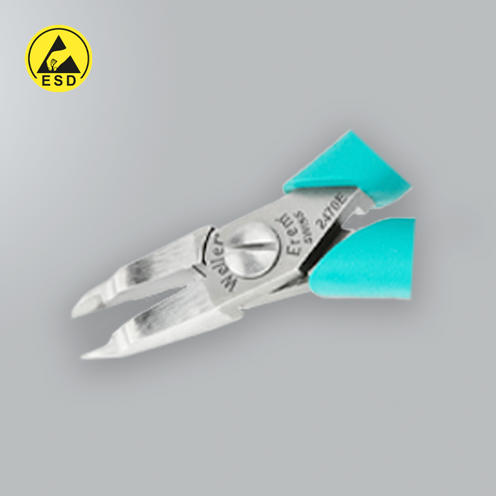 EREM 2470E 140mm STRAIGHT LONG RELIEVED HEAD TIP CUTTER FLUSH ESD (E-2470E)