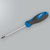 Soft Grip Slotted Screwdriver- PZ0 x 75mm