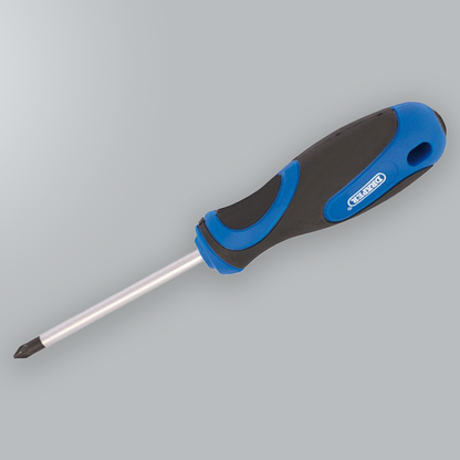 Soft Grip Slotted Screwdriver- PZ1 x 75mm (266-271)