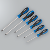 SOFT GRIP SCREWDRIVER SET (6 PIECE) (266-260-6)