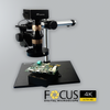 Focus Digital Microscope 4K Ultra HD - FINE FOCUS BOOM STAND