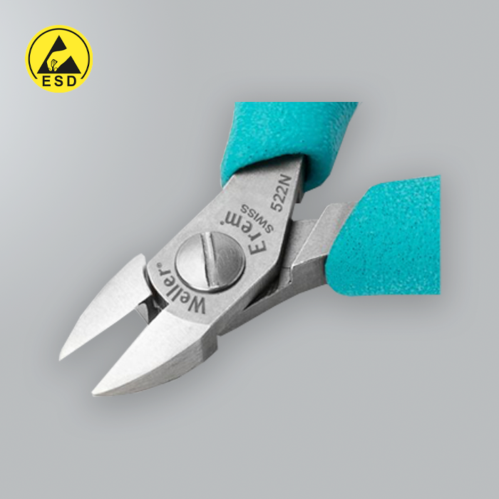 Erem 522N - Oval Head Side Cutter - Flush ESD (E-522N)
