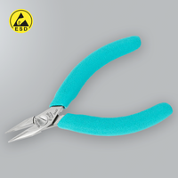 Alicates de punta semiesférica dentada ESD Erem 544D