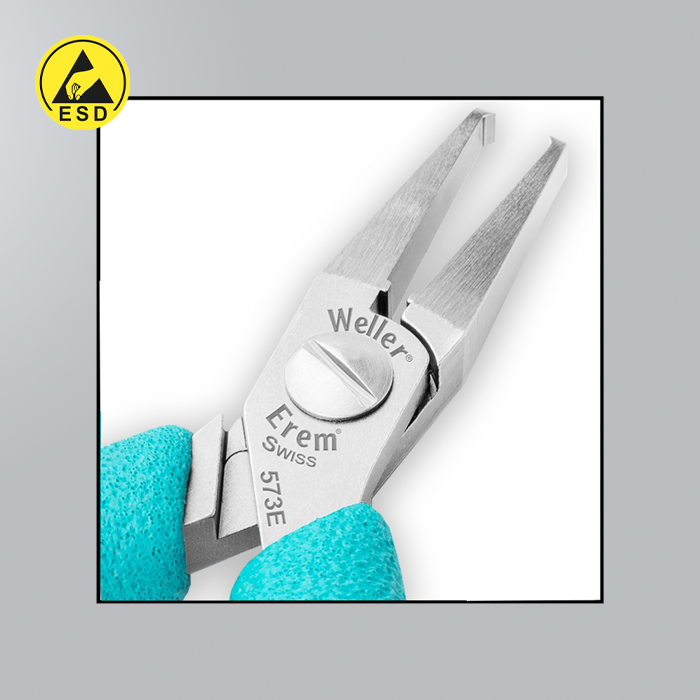 Erem 573E - Straight Head for Vertical use Tip Cutter - Flush ESD (E-573E)