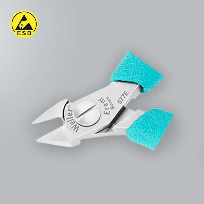 Erem 577E - Tapered Head Side Cutter - Flush ESD (E-577E)