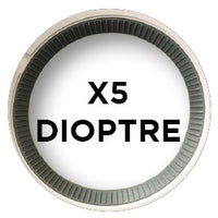 Lente X5 para lámpara de aumento - LED de largo alcance