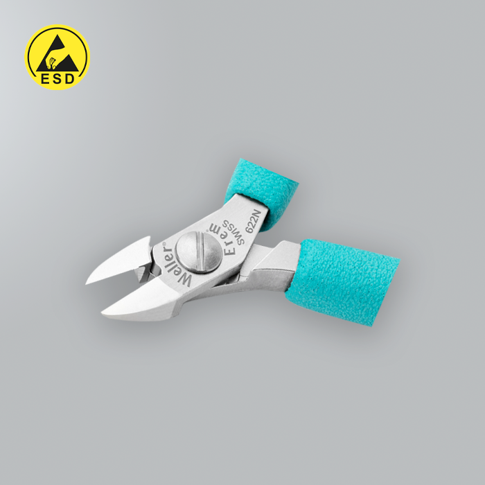 Pince coupante latérale à tête conique Erem 622NA - ESD affleurante