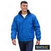 Dover Men's Fleece Lined Bomber Jacket - model wearing the Oxford blue Regatta bomber jacket