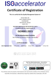 Current ISO certification