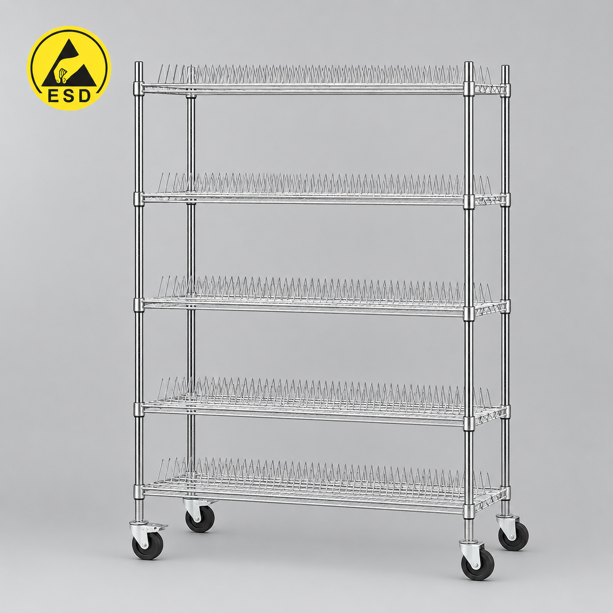 ESD 7" Reel Storage Trolley