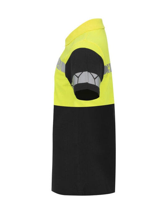 Progression 7003 Pique Polo - Black/Yellow (3)