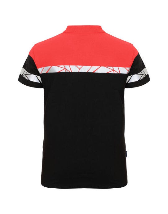 Progression 7003 Pique Polo - Black/Red (5)