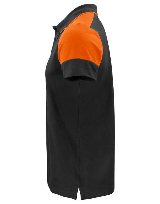 Polo Shirt - Black/Orange (2)