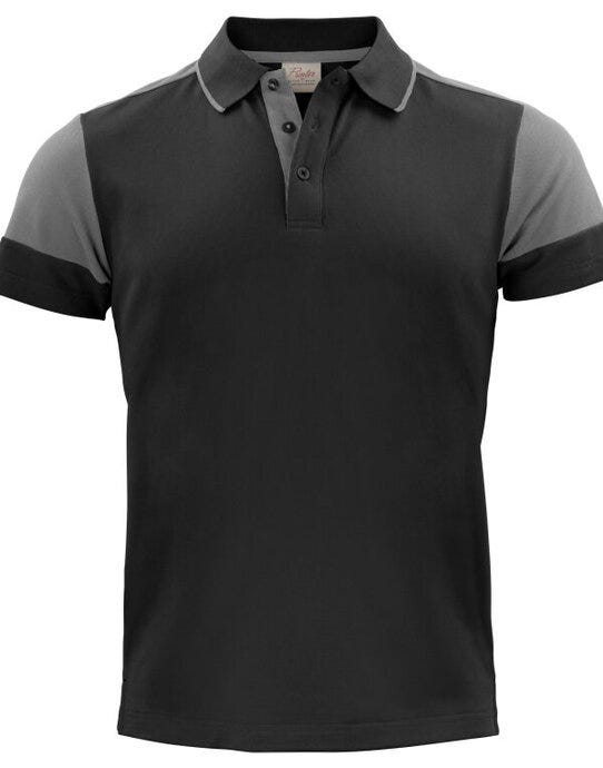 Polo Shirt - Black/Anthracite