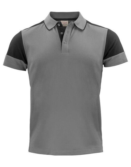 Polo Shirt - Anthracite/Black