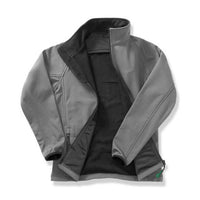 Printable Softshell Jacket - CHARCOAL/BLACK
