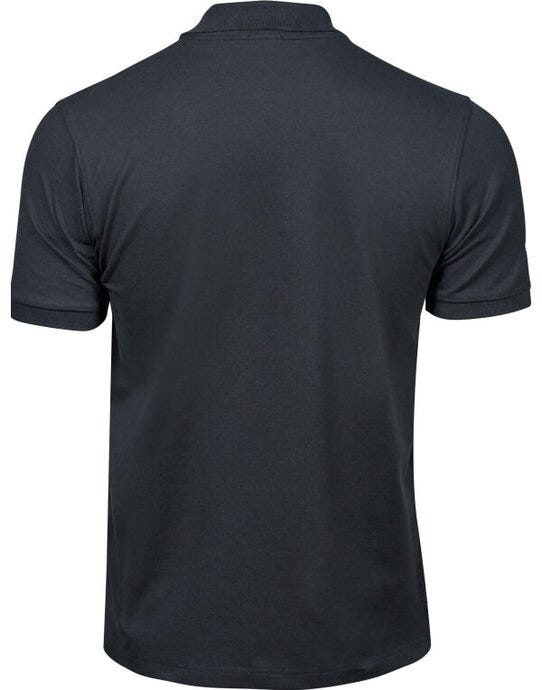 Men's Luxury Stretch Polo - Dark Grey (2)