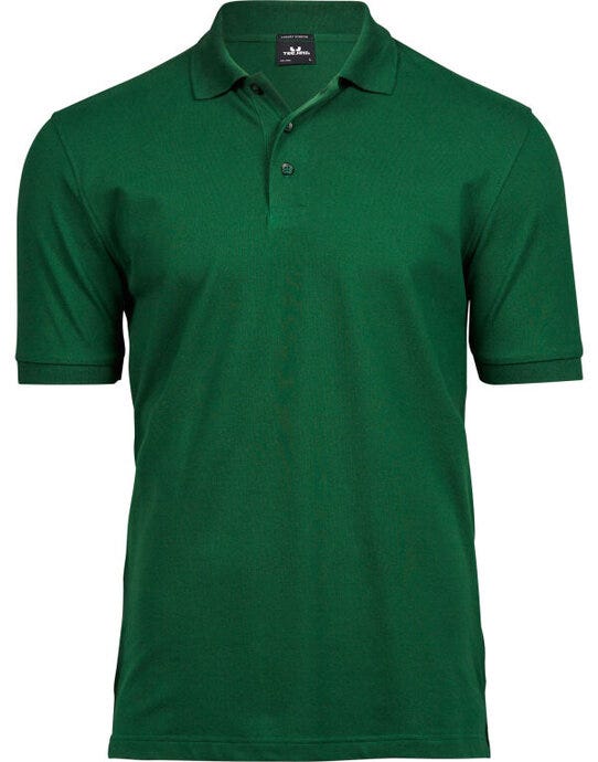 Men's Luxury Stretch Polo - Forest Green