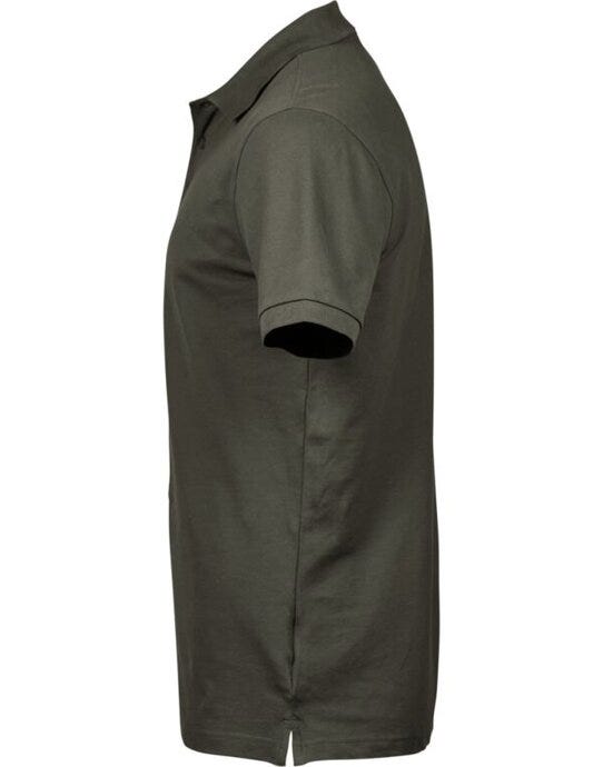 Men's Luxury Stretch Polo - Deep Green (4)