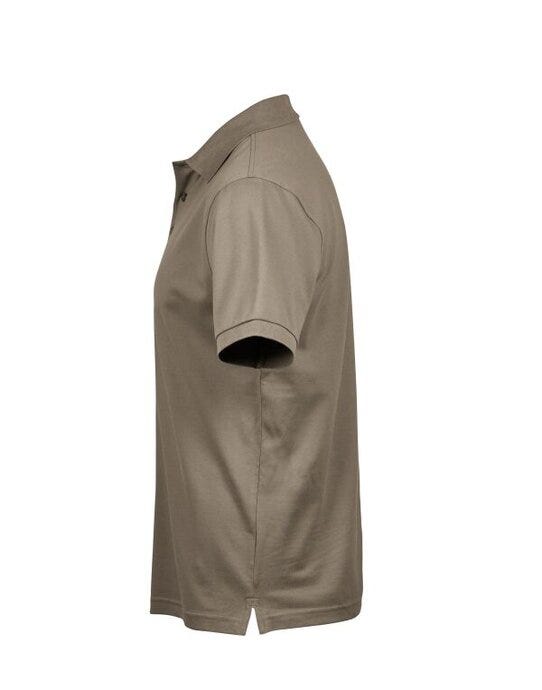 Men's Luxury Stretch Polo - Clay (3)
