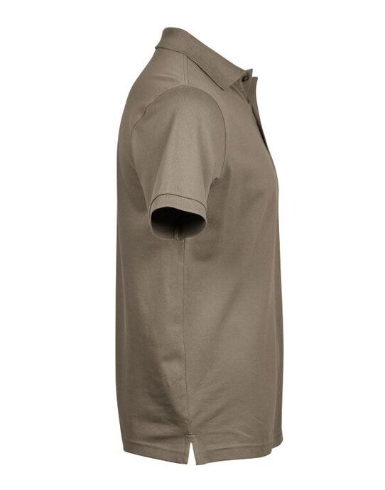 Men's Luxury Stretch Polo - Clay (4)