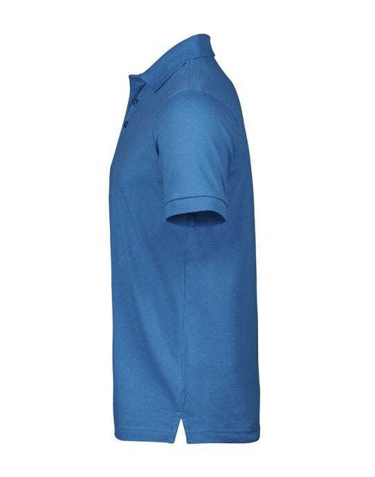 Men's Luxury Stretch Polo - Ocean Blue (3)