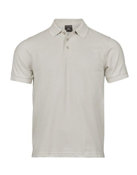 Men's Luxury Stretch Polo - Cement (5)