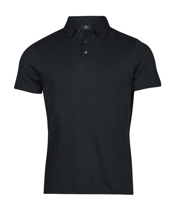 Men's Pima Cotton Polo - Black