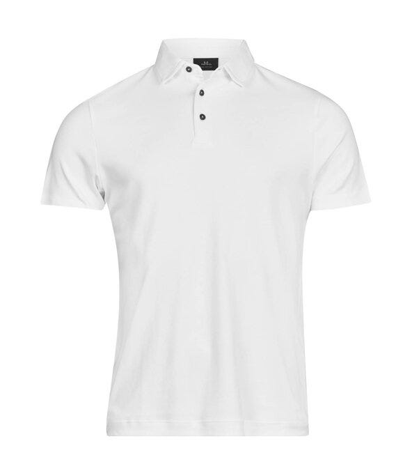 Men's Pima Cotton Polo - White