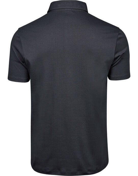 Men's Pima Cotton Polo - Dark Grey