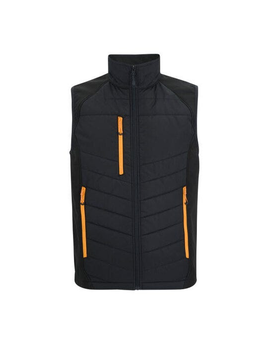 Pro Universal Bodywarmer - Black Orange Pop