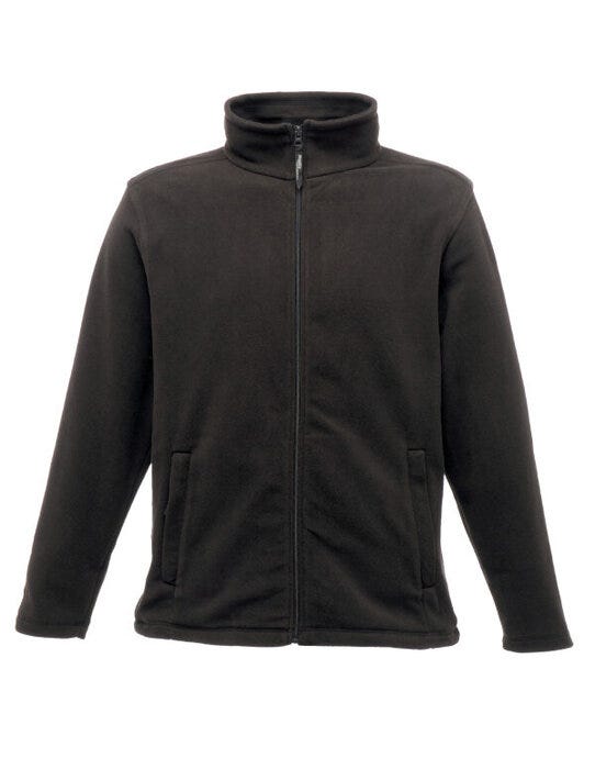 Micro Full Zip Fleece - Black