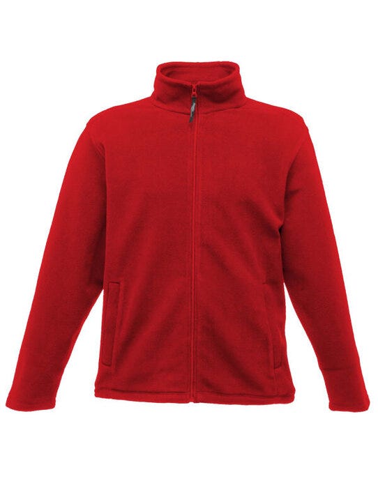 Micro Full Zip Fleece - Classic Red