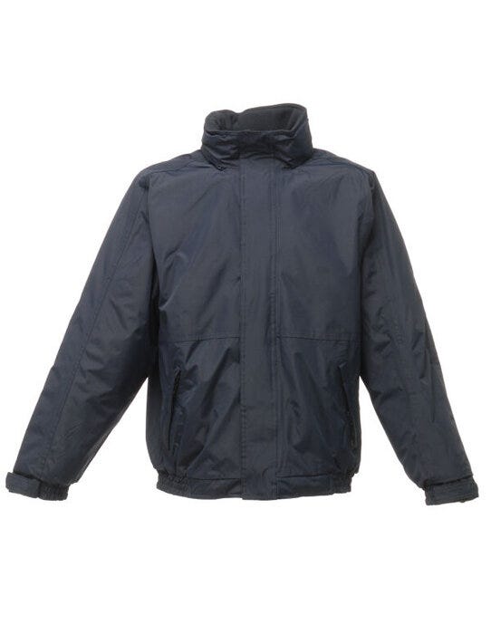 Dover Men's Fleece Lined Bomber Jacket - Navy/Navy